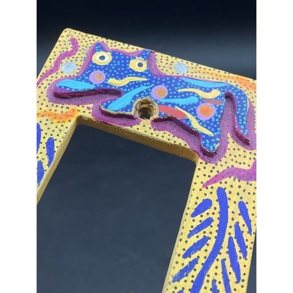 Pepe Santiago Alebrije Single Decora Switch Plate Cover Hand Painted Mexico - Picture 7 of 12